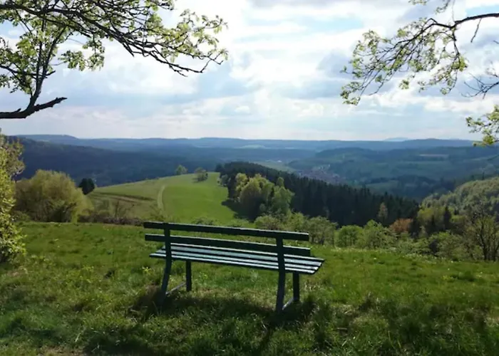 Дом отдыха Ruhiges Am Waldrand Mit Sauna Und Kamin - Hellaberg Ii Лангенбах